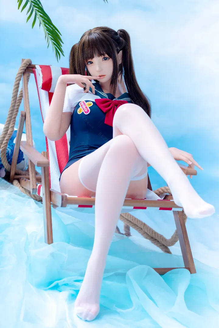159cm (5ft3) คัพ C น้ำหนักเบา ซิลิโคน ตุ๊กตายาง หัวขยับกรามได้ MoMo